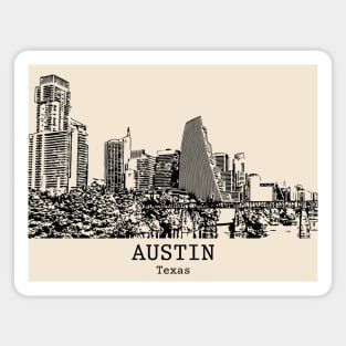 Austin - Texas Magnet